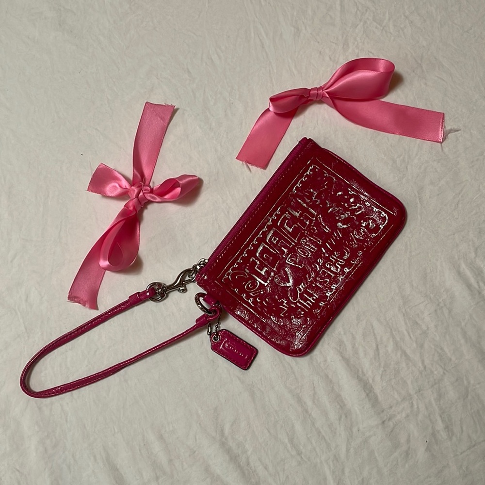Vintage coach coin purse